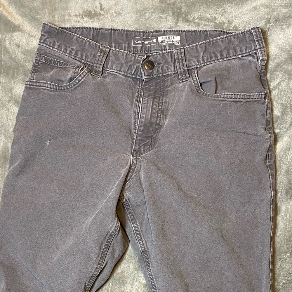 Carhartt Charcoal Relaxed Fit Pants